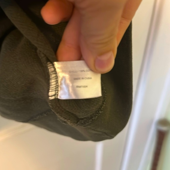 Orvis 1/4 Button Jersey Ribbed Sweatshirt in Olive Green, Size XXL, EUC - Picture 7 of 9